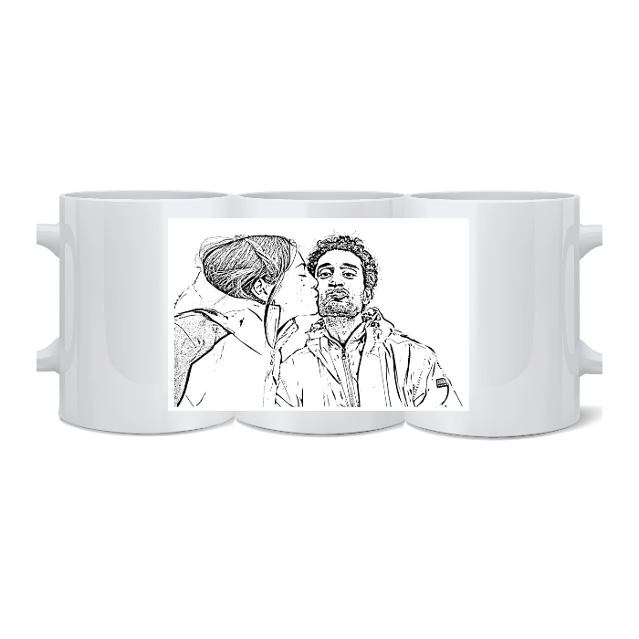 Tazza magica personalizzata con foto , testo o logo - Tazza Termica Personalizzabile - ideale per feste , compleanni e occasioni - 100% made in italy