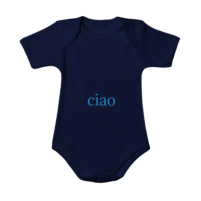 Body neonato cotone personalizzabile Neonato - Neonata con stampa personalizzata su richiesta 100% made in italy