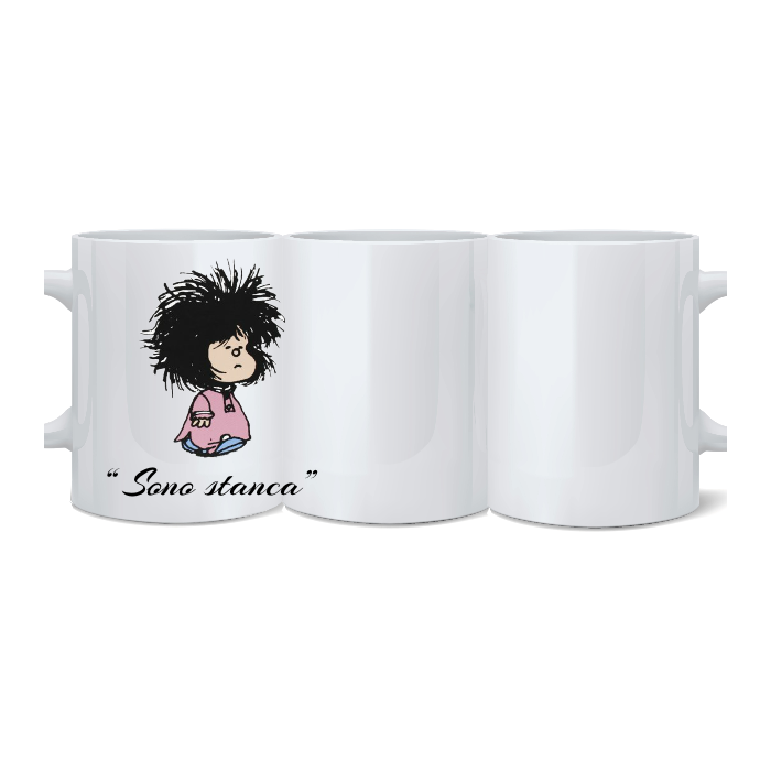 Tazza in ceramica personalizzata - personalizza la tua tazza con testi , loghi , grafiche , immagini e tanto altro - ideale per regalo e altro - 100% Made in Italy.