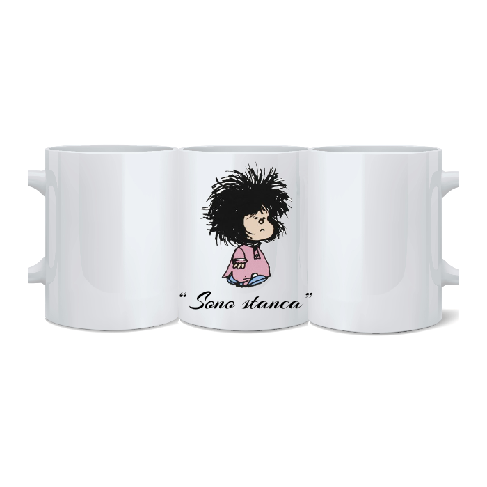 Tazza in ceramica personalizzata - personalizza la tua tazza con testi , loghi , grafiche , immagini e tanto altro - ideale per regalo e altro - 100% Made in Italy.