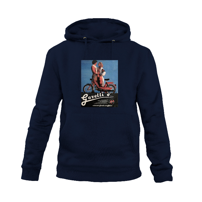 Felpa con cappuccio personalizzata - felpa personalizzabile con cappuccio uomo donna cotone tinta unita - con testo - foto e grafiche personalizzate