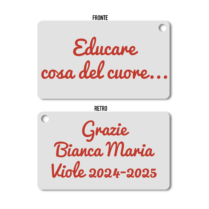 Collana personalizzata con nome , iniziali - collana personalizzabile incisione laser , iniziali , nome - ideale per regalo , san Valentino , festa della mamma - 100% made in italy