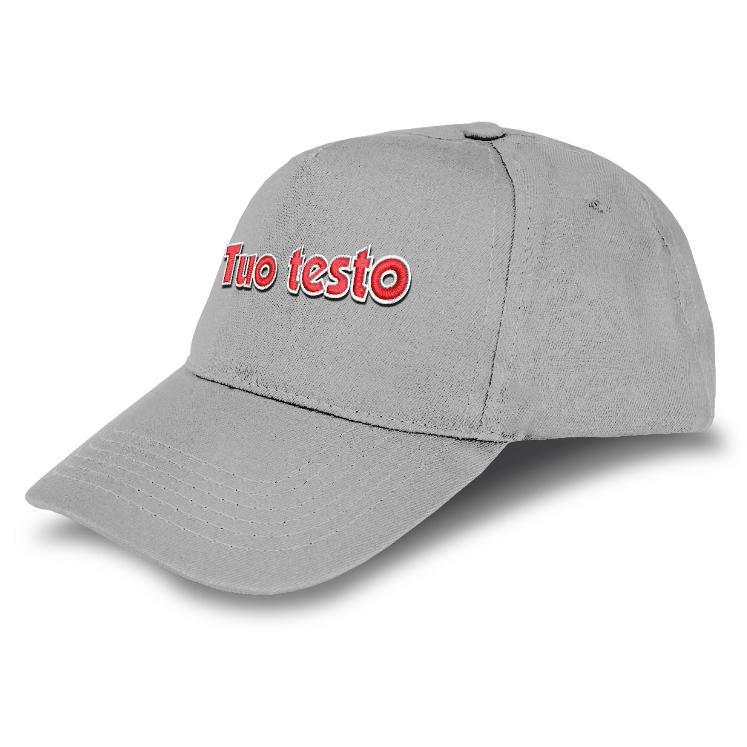 Cappello ricamato personalizzato - ricama il tuo cappello personalizzabile - 100% cotone - taglia unica - uomo-donna - ideale per feste, regalo, scuola, gite e uso quotidiano.