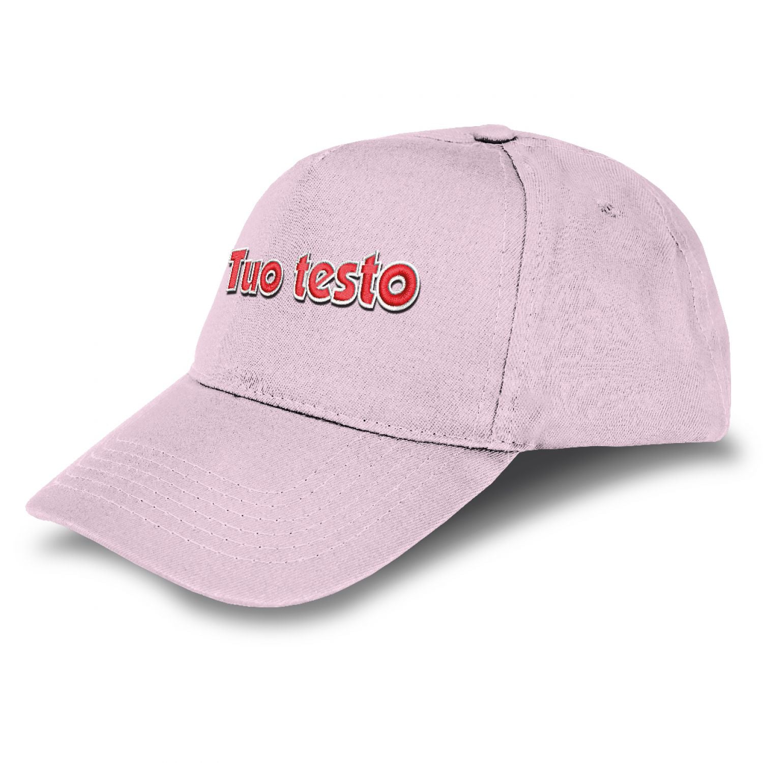 Cappello ricamato personalizzato - ricama il tuo cappello personalizzabile - 100% cotone - taglia unica - uomo-donna - ideale per feste, regalo, scuola, gite e uso quotidiano.