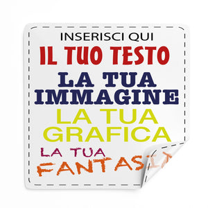 100 Adesivi trasparenti personalizzati, etichette personalizzate - adesivi trasparenti personalizzati con immagine , logo aziendale , foto , testo - 100% Made in Italy.