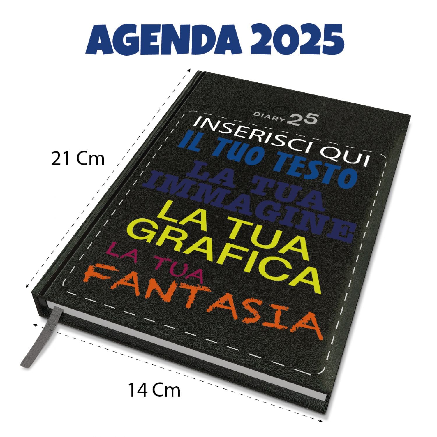 Gruppo veneziano - Agenda personalizzata 2025 - Personalizza ora la tua Agenda 2025 con Nomi , testo , logo - 100% made in italy