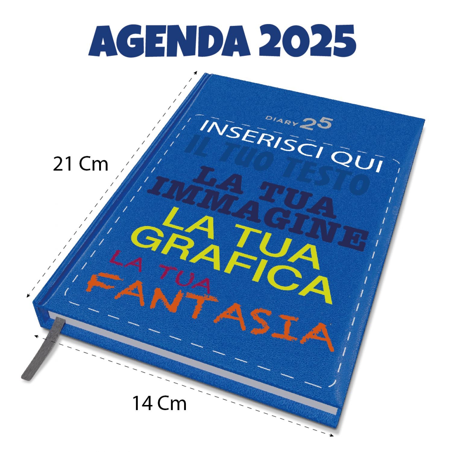 Gruppo veneziano - Agenda personalizzata 2025 - Personalizza ora la tua Agenda 2025 con Nomi , testo , logo - 100% made in italy