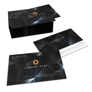 Biglietti da visita personalizzati 100pz - Biglietti da visita personalizzati con logo-immagini e testi - 100% made in italy