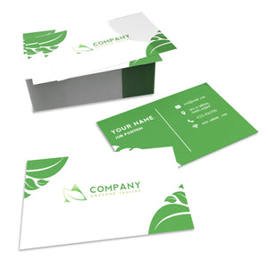 Biglietti da visita personalizzati 100pz - Biglietti da visita personalizzati con logo-immagini e testi - 100% made in italy