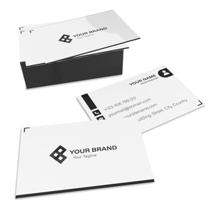 Biglietti da visita personalizzati 100pz - Biglietti da visita personalizzati con logo-immagini e testi - 100% made in italy