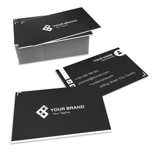 Biglietti da visita personalizzati 100pz - Biglietti da visita personalizzati con logo-immagini e testi - 100% made in italy