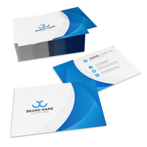 Biglietti da visita personalizzati 100pz - Biglietti da visita personalizzati con logo-immagini e testi - 100% made in italy