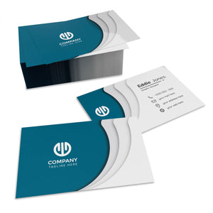 Biglietti da visita personalizzati 100pz - Biglietti da visita personalizzati con logo-immagini e testi - 100% made in italy