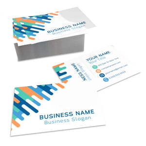 Biglietti da visita personalizzati 100pz - Biglietti da visita personalizzati con logo-immagini e testi - 100% made in italy