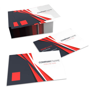 Biglietti da visita personalizzati 100pz - Biglietti da visita personalizzati con logo-immagini e testi - 100% made in italy