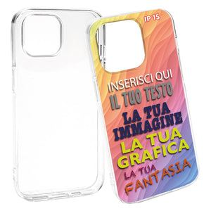 Cover personalizzata - personalizza ora la tua cover con testi , loghi e o immagini - 100% made in italy