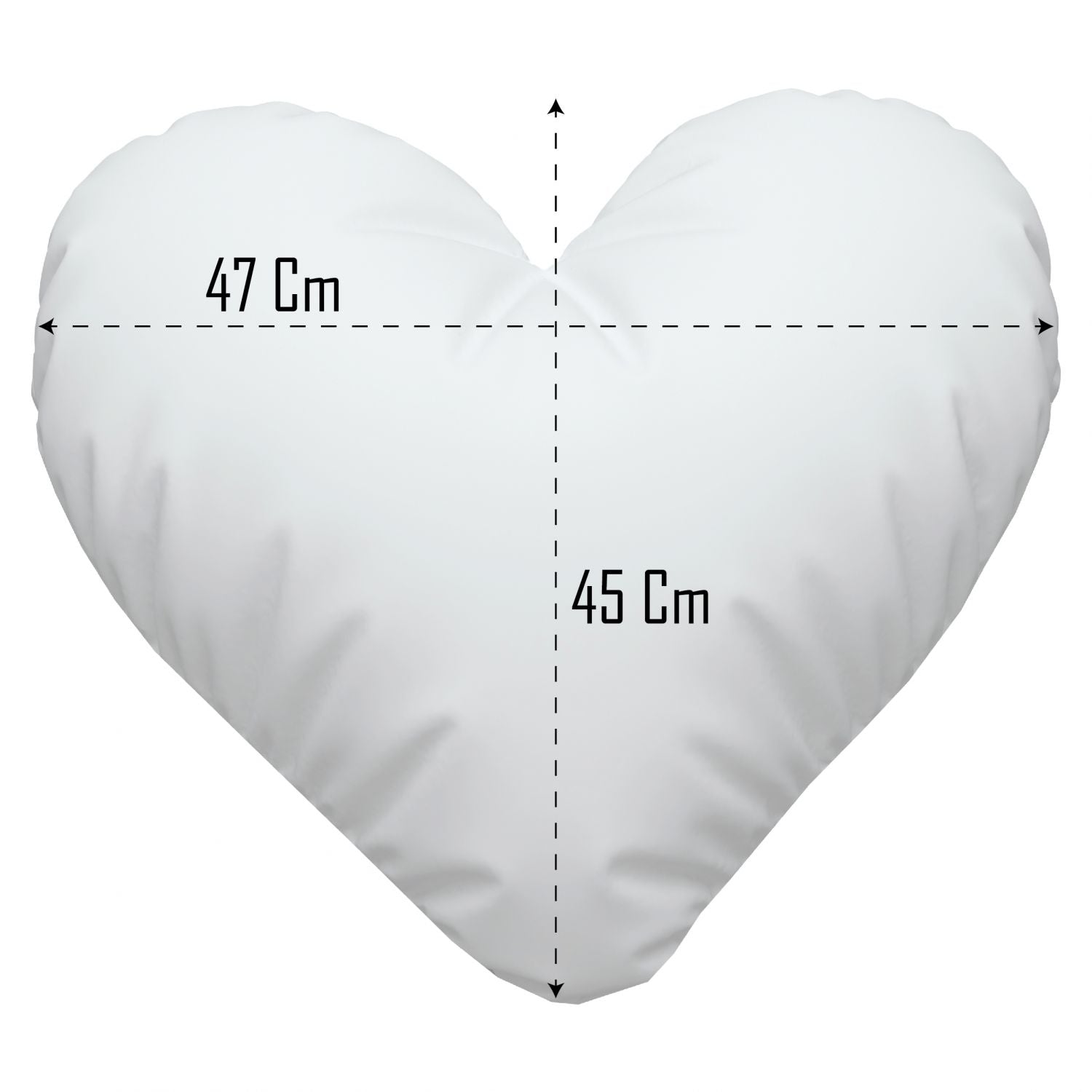 Cuscino personalizzato a forma di cuore - cuscino personalizzato con imbottitura - personalizza con foto , testi o loghi - 100% made in italy