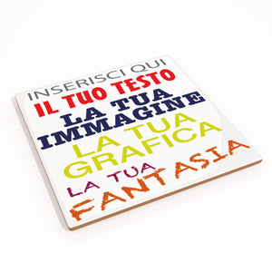 Mattonella in ceramica personalizzata - Personalizza ora con foto testi loghi le tue mattonelle - 100% Made in Italy