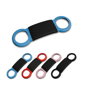 Targhetta Cane Personalizzata - Targhetta in silicone Personalizzabile con incisione laser - ideale per collari , borse , zaini ecc - 100% made in italy