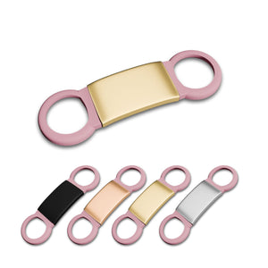 Targhetta Cane Personalizzata - Targhetta in silicone Personalizzabile con incisione laser - ideale per collari , borse , zaini ecc - 100% made in italy