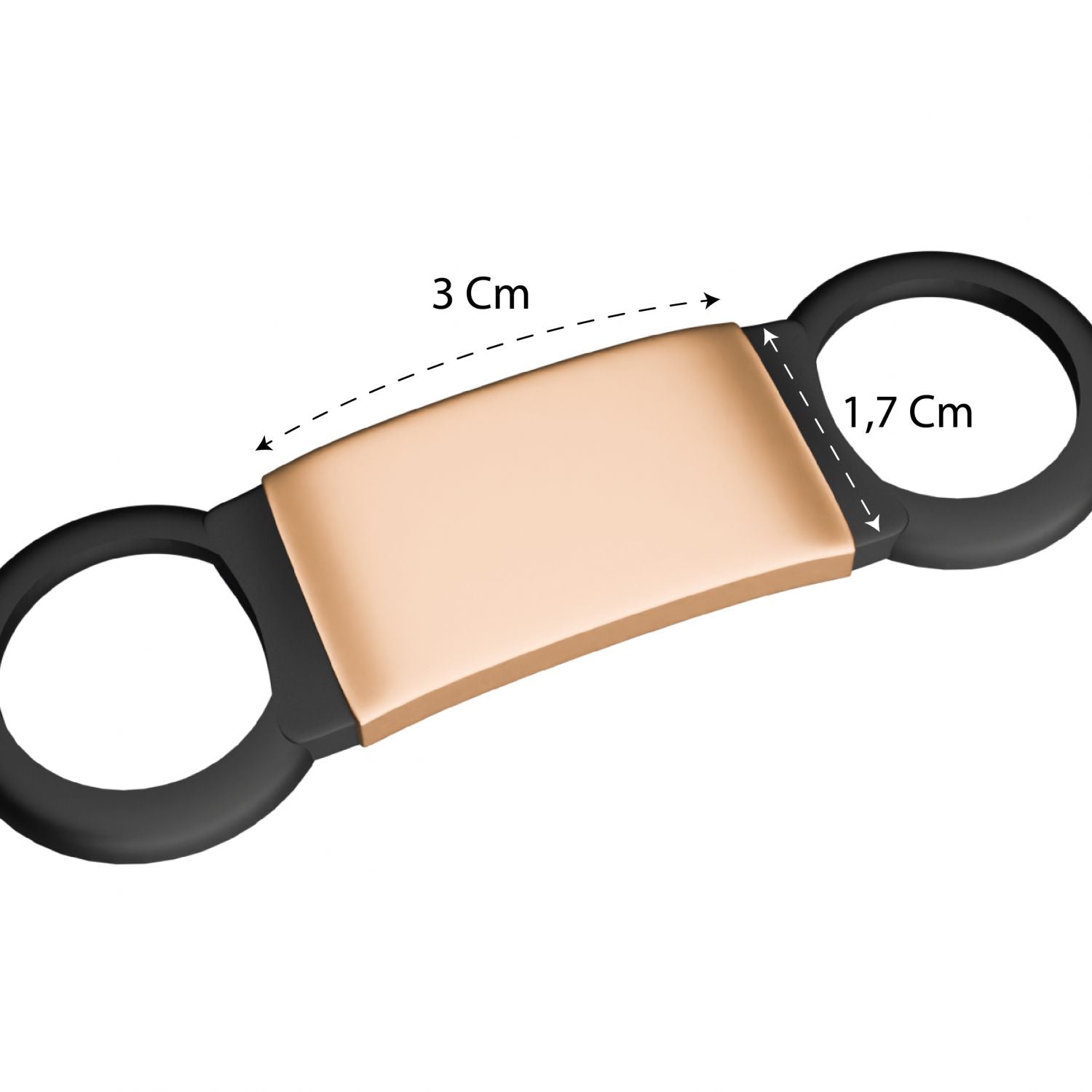 Targhetta Cane Personalizzata - Targhetta in silicone Personalizzabile con incisione laser - ideale per collari , borse , zaini ecc - 100% made in italy