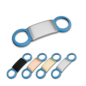 Targhetta Cane Personalizzata - Targhetta in silicone Personalizzabile con incisione laser - ideale per collari , borse , zaini ecc - 100% made in italy