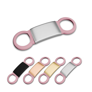 Targhetta Cane Personalizzata - Targhetta in silicone Personalizzabile con incisione laser - ideale per collari , borse , zaini ecc - 100% made in italy