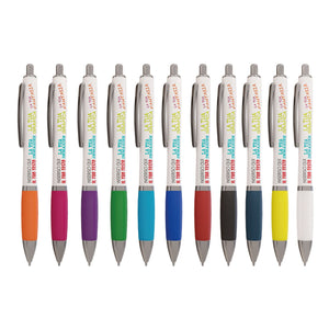 Penne personalizzate - Personalizza ora le tue penne con Nome , testo , logo - penna a sfera con filler nero