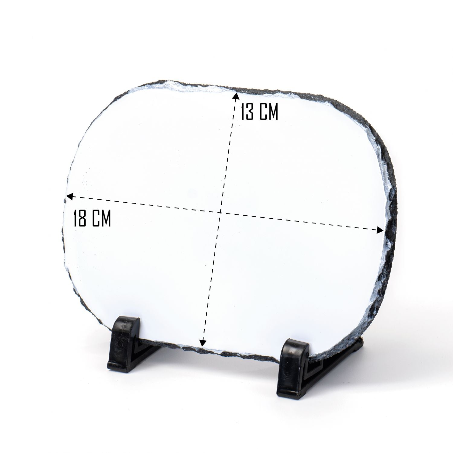 Pietra Personalizzata , Personalizza ora la tua Pietra , in dotazione piedini per il supporto - 100% Made in Italy.