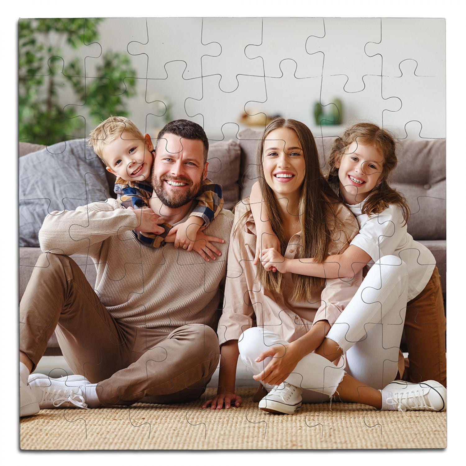 Puzzle Personalizzato 90 pezzi Con foto , testo o logo - Puzzle Personalizzabile - Idea Regalo per feste e Compleanni - 20x28,5 192 pezzi - 100% Made in Italy