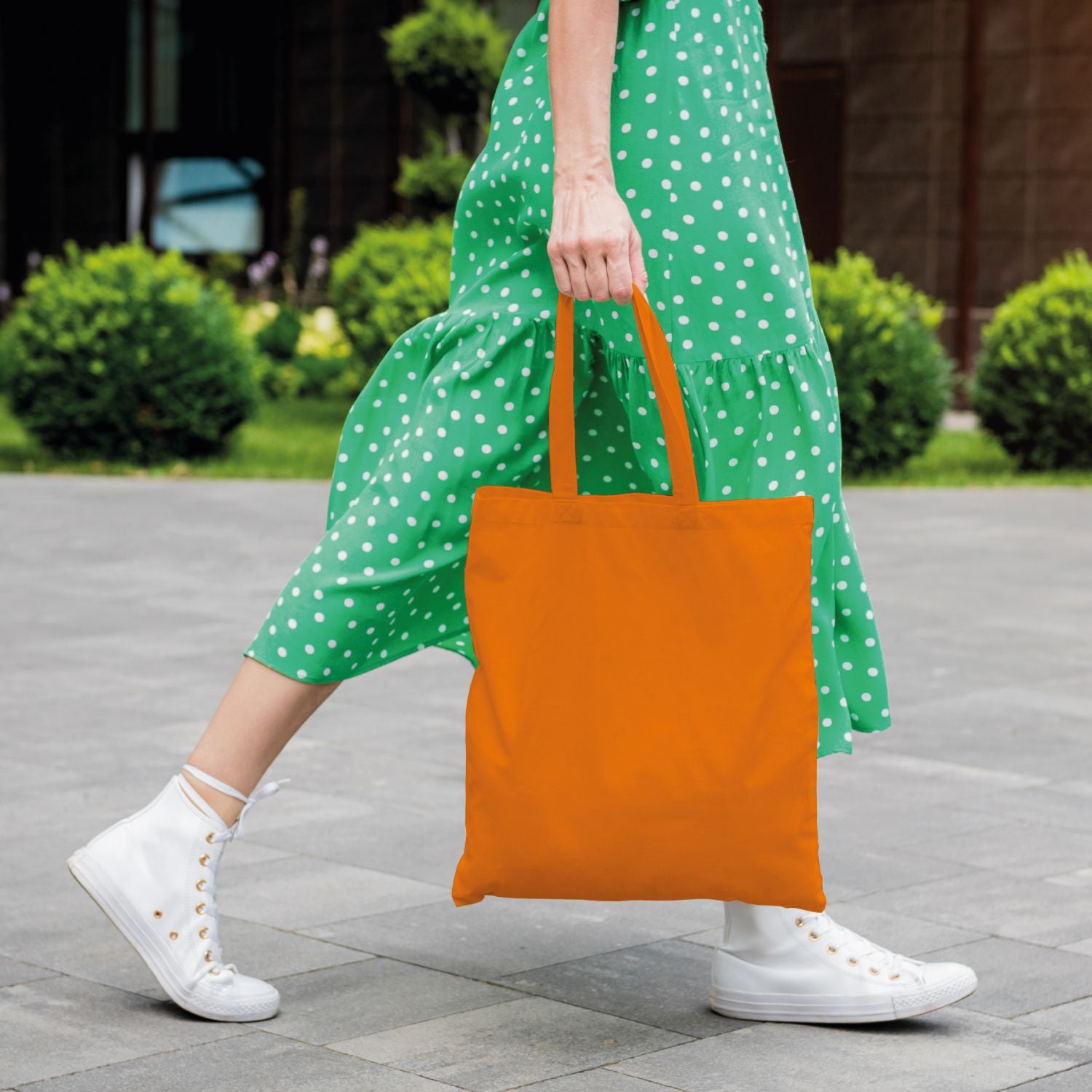 Shopper Personalizzata 100% cotone 140gr mq - Shopper Personalizzabile 39x41 - manici lunghi e comfort - 100% Made in Italy