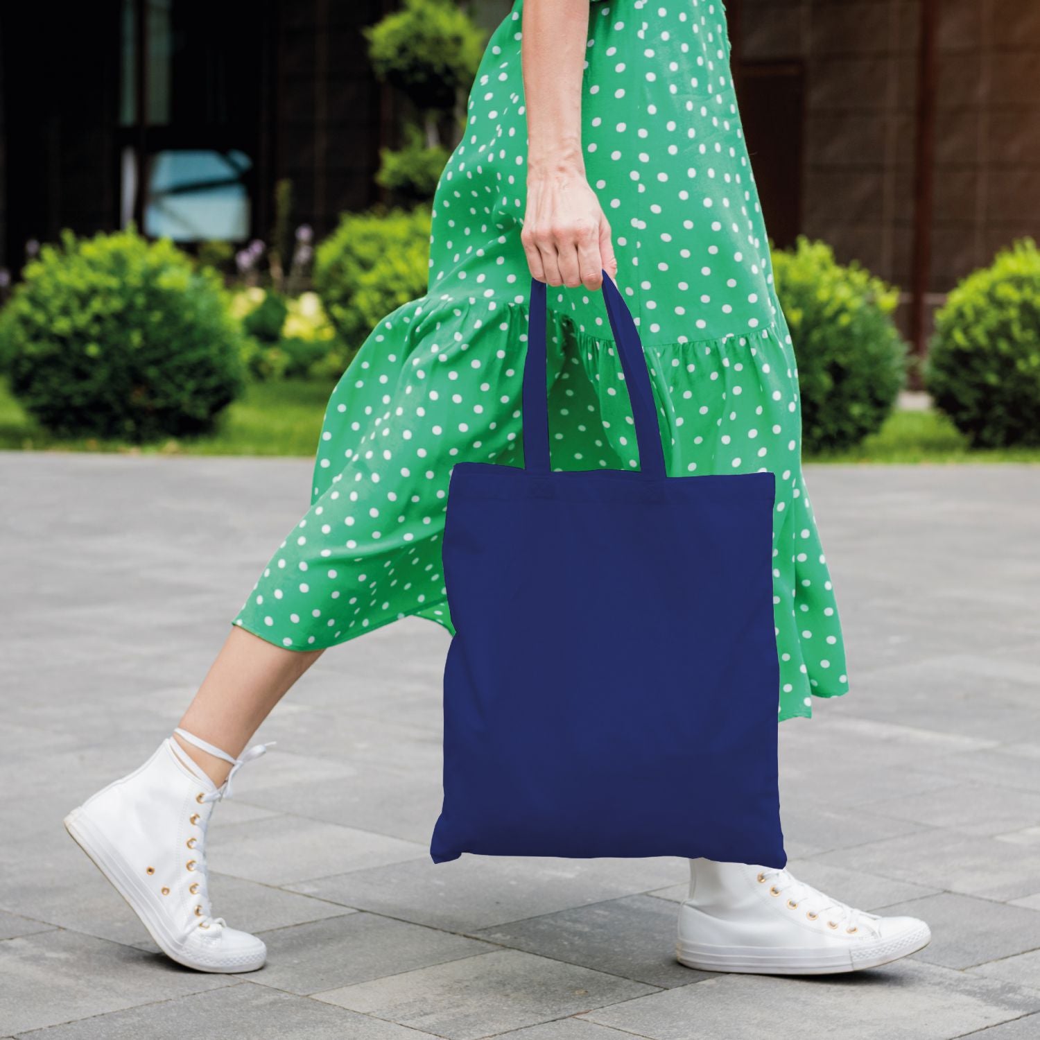 Shopper Personalizzata 100% cotone 140gr mq - Shopper Personalizzabile 39x41 - manici lunghi e comfort - 100% Made in Italy