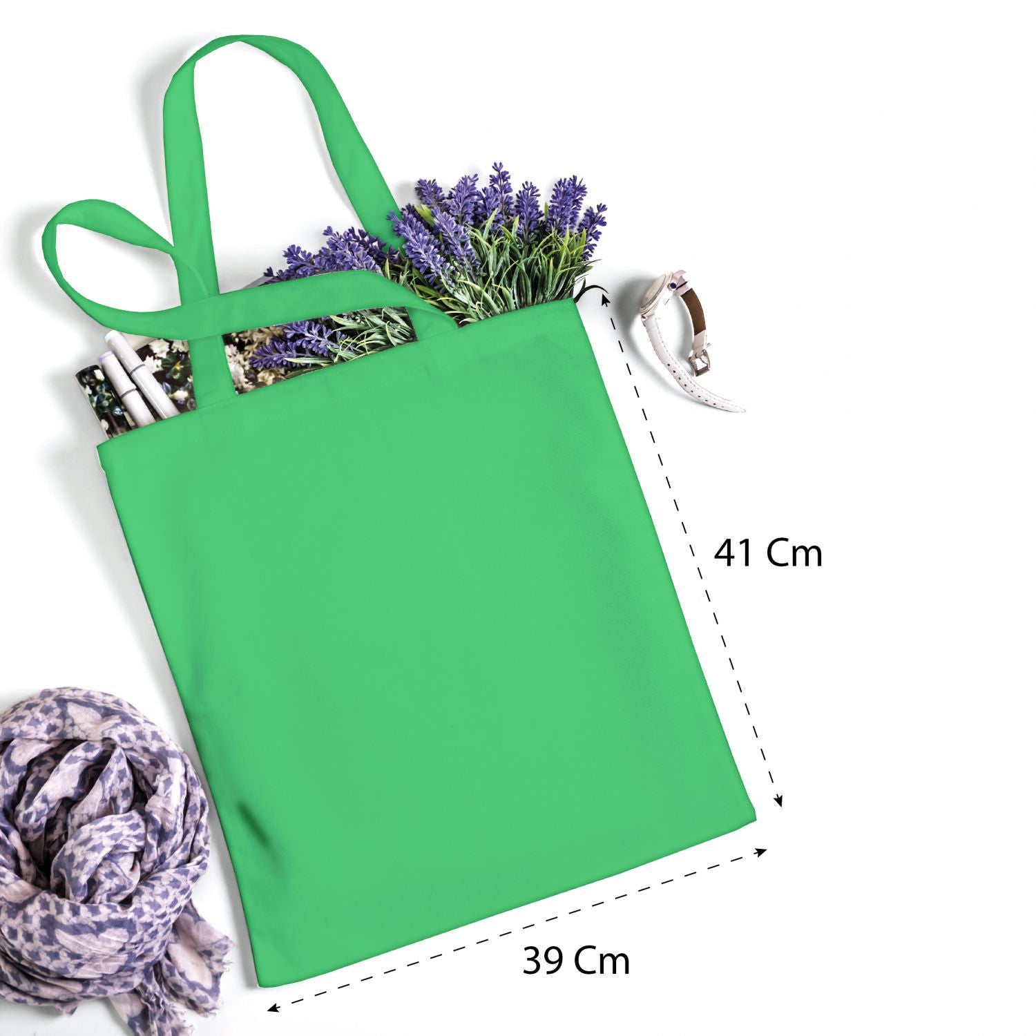 Shopper Personalizzata 100% cotone 140gr mq - Shopper Personalizzabile 39x41 - manici lunghi e comfort - 100% Made in Italy