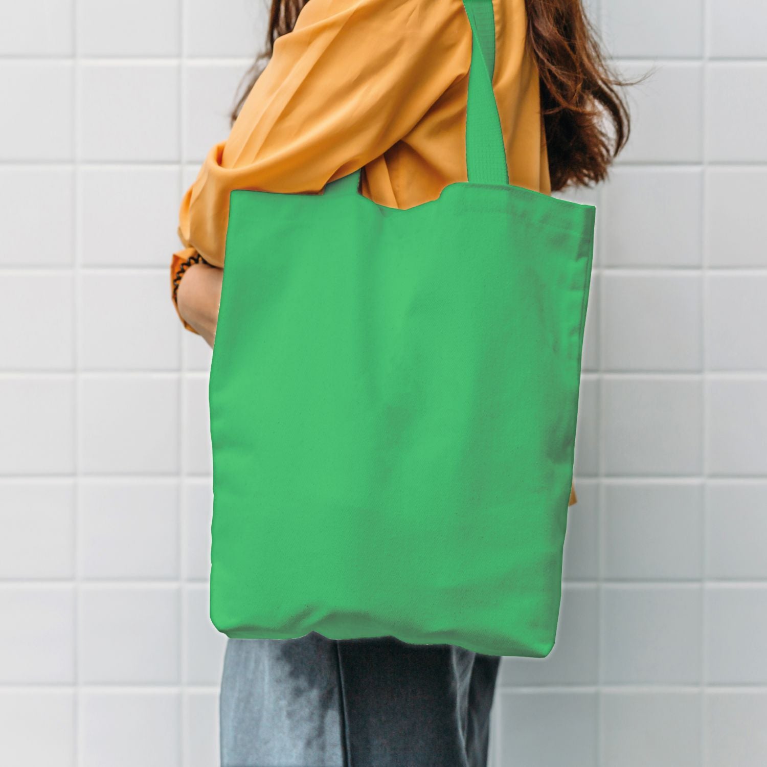 Shopper Personalizzata 100% cotone 140gr mq - Shopper Personalizzabile 39x41 - manici lunghi e comfort - 100% Made in Italy