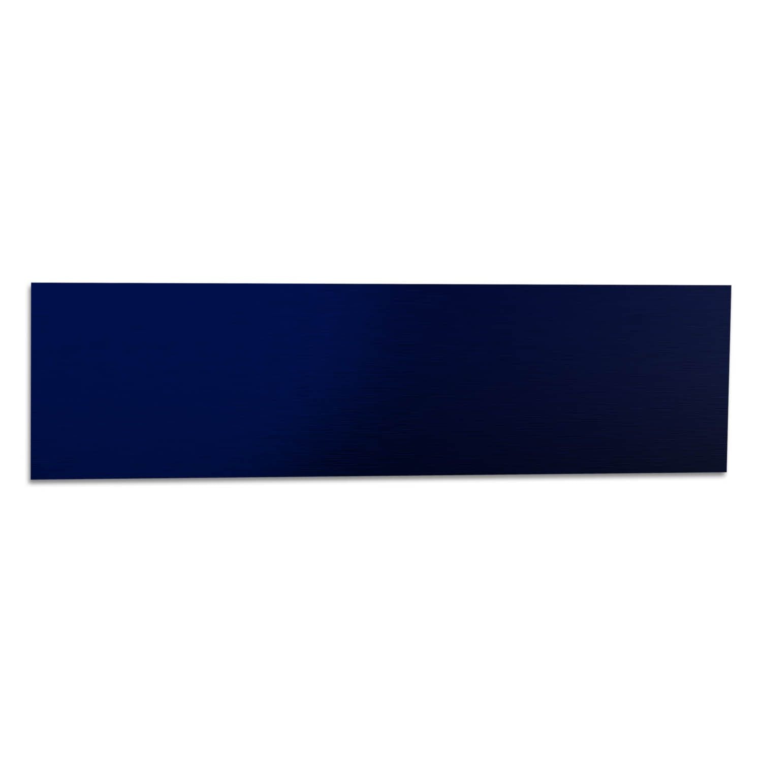 Targhetta personalizzata - targhetta incisa personalizzata autoadesiva - targhetta 10 x 2,5 cm ideale per fuoriporta e cassetta delle lettere personalizzabile
