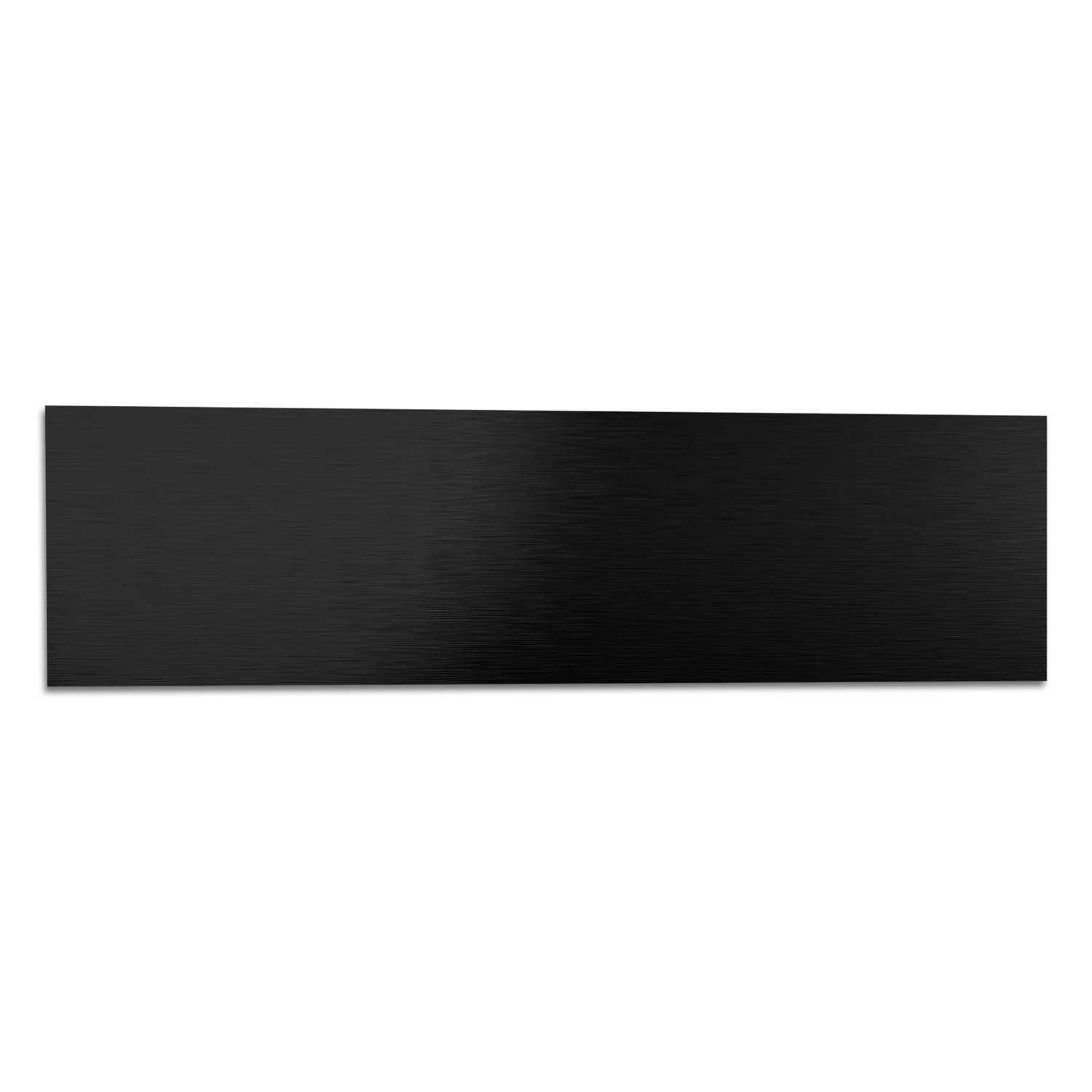 Targhetta personalizzata - targhetta incisa personalizzata autoadesiva - targhetta 10 x 2,5 cm ideale per fuoriporta e cassetta delle lettere personalizzabile