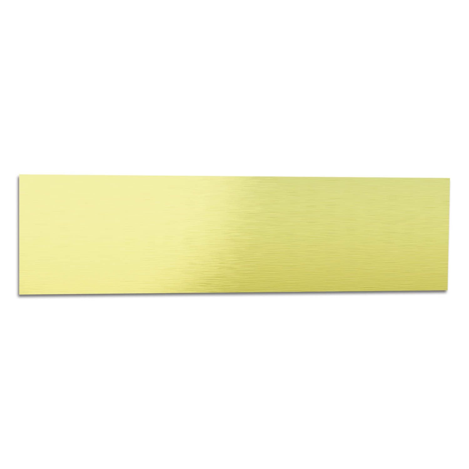 Targhetta personalizzata - targhetta incisa personalizzata autoadesiva - targhetta 10 x 2,5 cm ideale per fuoriporta e cassetta delle lettere personalizzabile