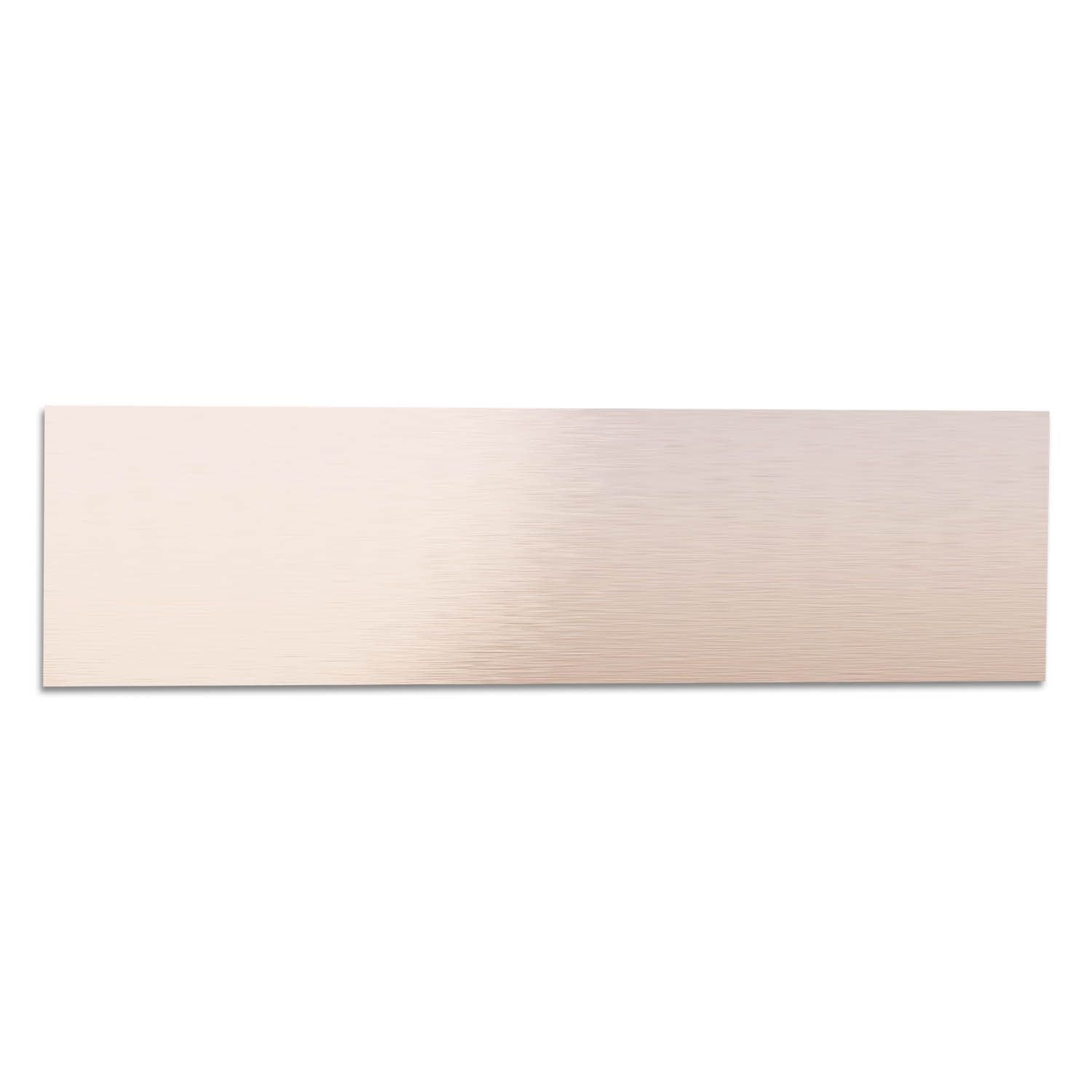 Targhetta personalizzata - targhetta incisa personalizzata autoadesiva - targhetta 10 x 2,5 cm ideale per fuoriporta e cassetta delle lettere personalizzabile