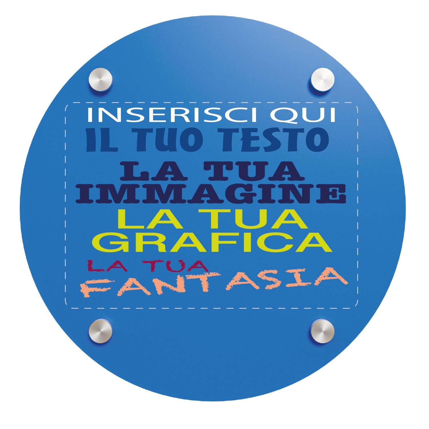 Targa in plexiglass personalizzata - targa fuoriporta in plexiglass 3mm personalizzata - in dotazione distanziali per il montaggio - 100% made in italy