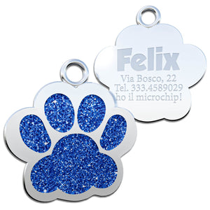 Targhetta personalizzata - incisione laser - ciondolo personalizzato - portachiavi personalizzato - Medagliette per Cani e Gatti Personalizzate - Pendente con Testo, ideale come regalo Made in Italy