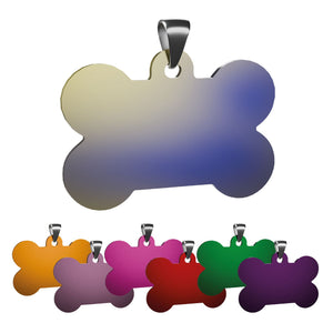 Targhetta personalizzata - incisione laser - ciondolo personalizzato - portachiavi personalizzato - Medagliette per Cani e Gatti Personalizzate - Pendente con Testo, ideale come regalo Made in Italy