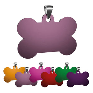 Targhetta personalizzata - incisione laser - ciondolo personalizzato - portachiavi personalizzato - Medagliette per Cani e Gatti Personalizzate - Pendente con Testo, ideale come regalo Made in Italy