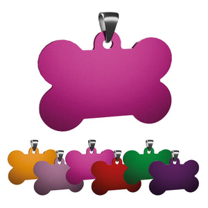 Targhetta personalizzata - incisione laser - ciondolo personalizzato - portachiavi personalizzato - Medagliette per Cani e Gatti Personalizzate - Pendente con Testo, ideale come regalo Made in Italy