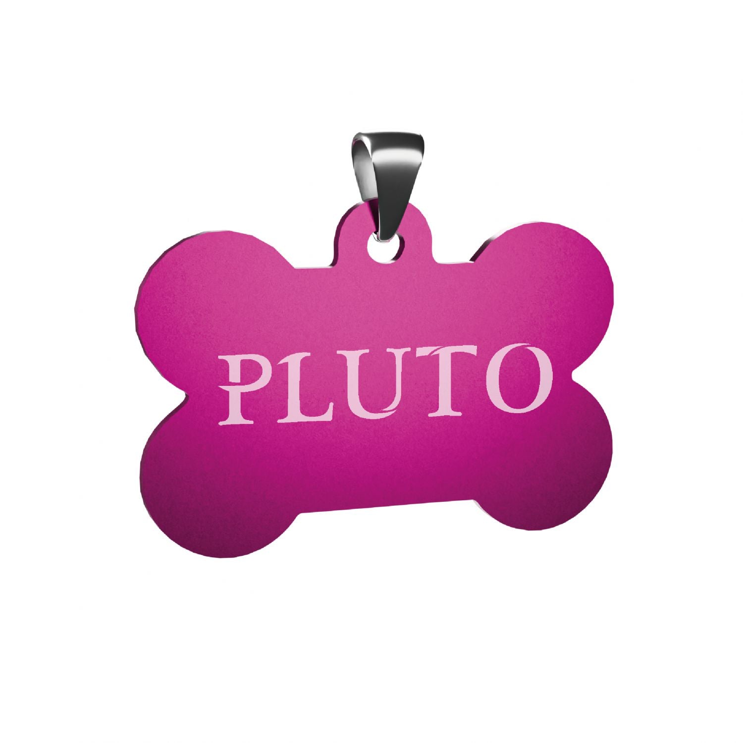 Targhetta personalizzata - incisione laser - ciondolo personalizzato - portachiavi personalizzato - Medagliette per Cani e Gatti Personalizzate - Pendente con Testo, ideale come regalo Made in Italy