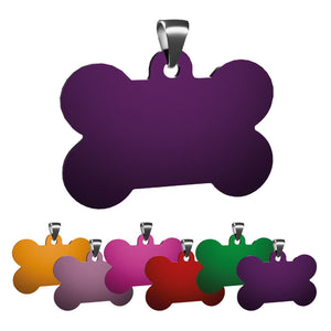 Targhetta personalizzata - incisione laser - ciondolo personalizzato - portachiavi personalizzato - Medagliette per Cani e Gatti Personalizzate - Pendente con Testo, ideale come regalo Made in Italy