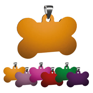 Targhetta personalizzata - incisione laser - ciondolo personalizzato - portachiavi personalizzato - Medagliette per Cani e Gatti Personalizzate - Pendente con Testo, ideale come regalo Made in Italy