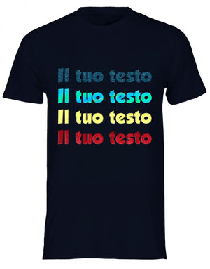 T-shirt cotone personalizzata , maglia unisex personalizzata con materiali premium , shirt per uomo donna , maglietta personalizzata