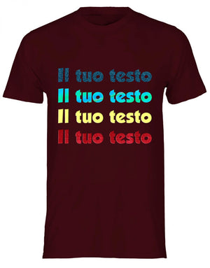 T-shirt cotone personalizzata , maglia unisex personalizzata con materiali premium , shirt per uomo donna , maglietta personalizzata