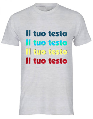 T-shirt cotone personalizzata , maglia unisex personalizzata con materiali premium , shirt per uomo donna , maglietta personalizzata