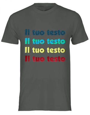 T-shirt cotone personalizzata , maglia unisex personalizzata con materiali premium , shirt per uomo donna , maglietta personalizzata